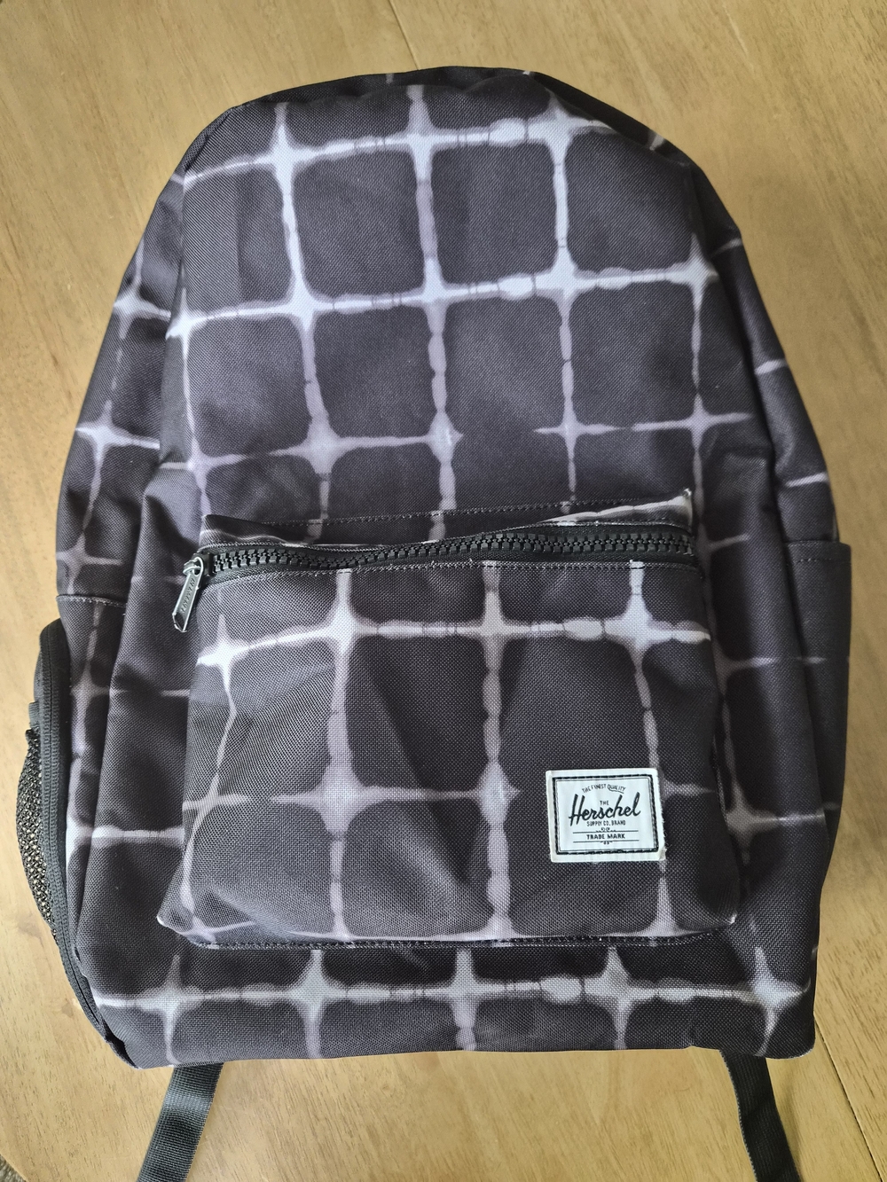 Herschel Supply Co. Settlement Sprout Diaper Bag Backpack Tie Dye Check